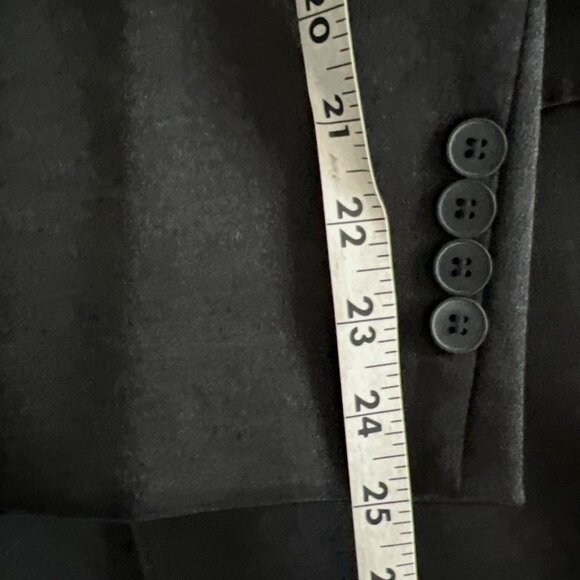 Rich Radi Q's Black Rhinetone Handmade Blazer /Dress Size Large - Picture 6 of 14